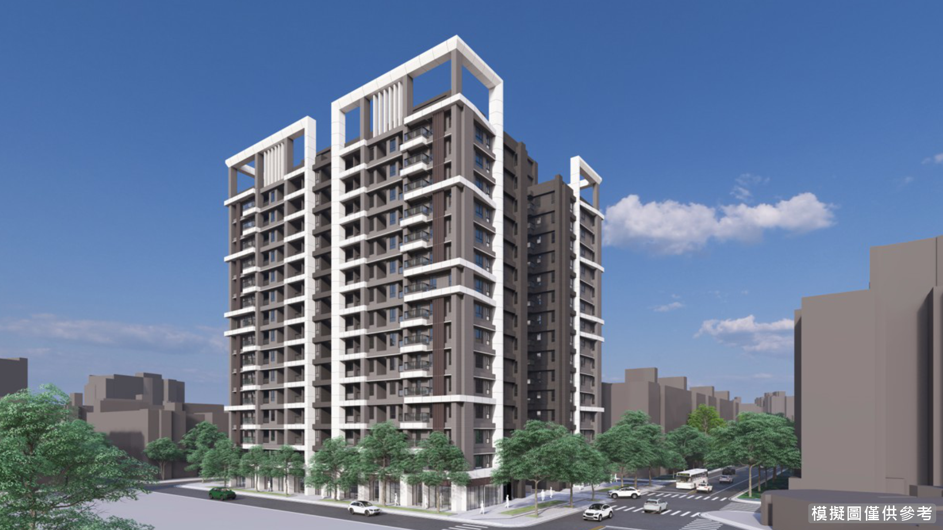 本案更新後建築模擬圖